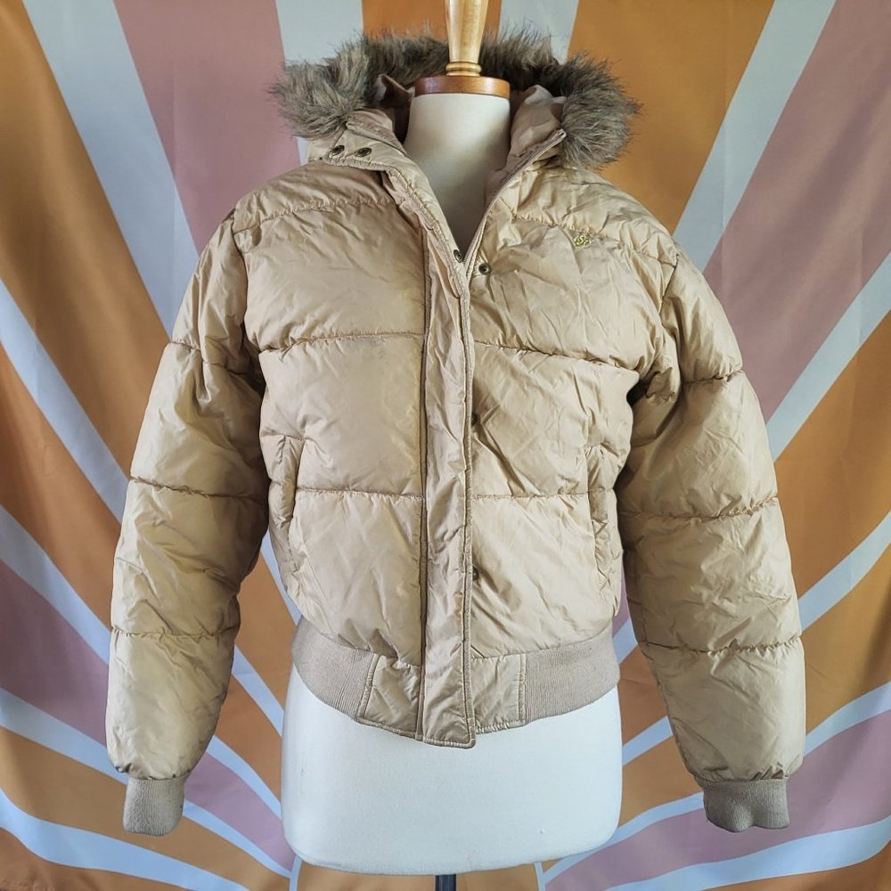 Faux Fur Puff Jacket